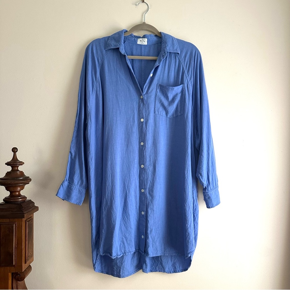 Wilfred • Long Sleeve Oversized Shirt Dress